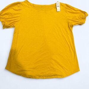 LOFT Mustard Yellow Kids' Short Sleeve Tee